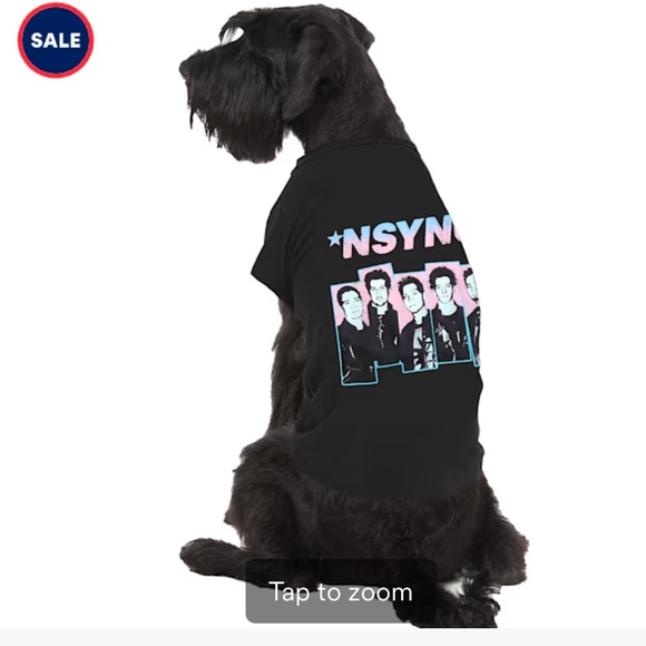 NEW NSYNC Y2K Dog tee t-shirt XS - Picture 2 of 7
